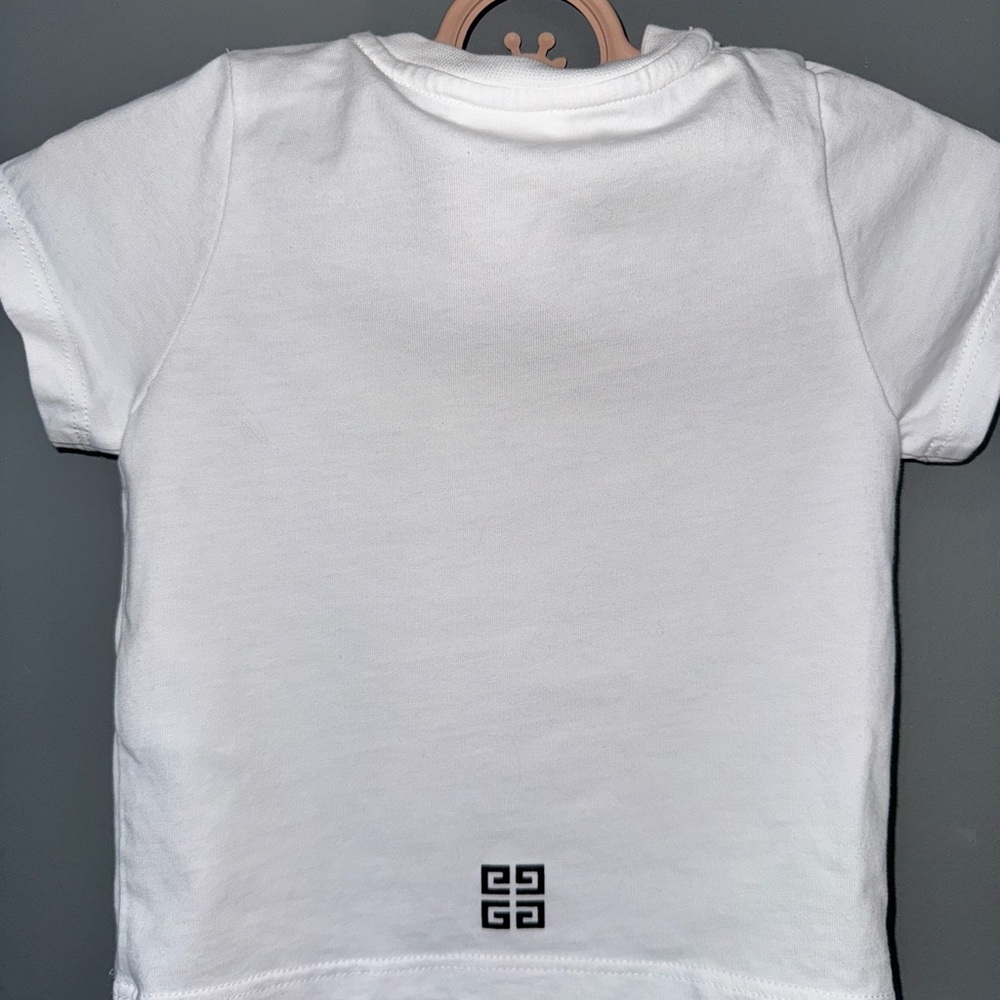 Givenchy White Short Sleeve Tee - Picture 6 of 8